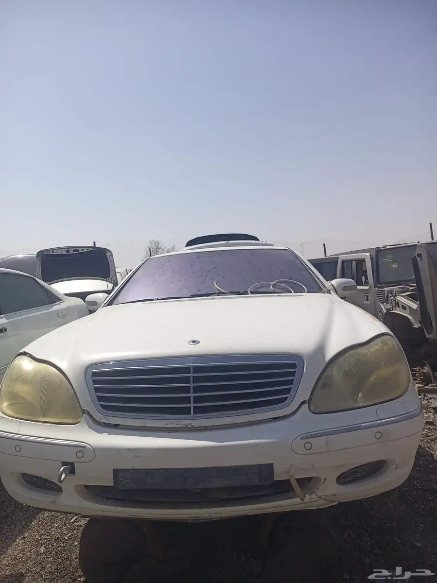 تشليح قطع غيار مرسيدس فياجره مديل 2002 حجم 600 0