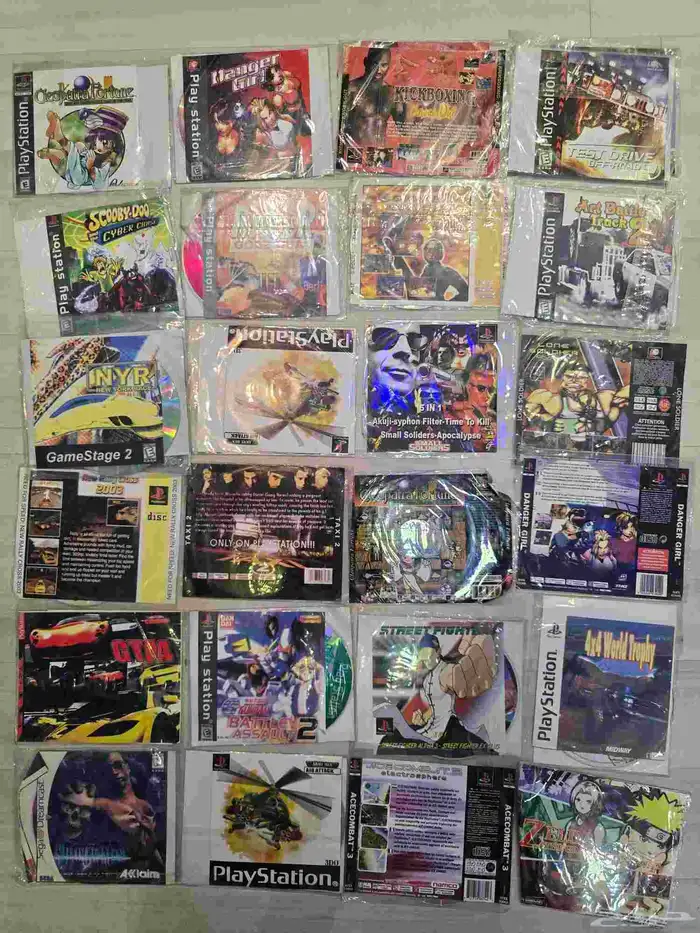 اسطوانات بلاستيشن سوني 1 كوبي 8