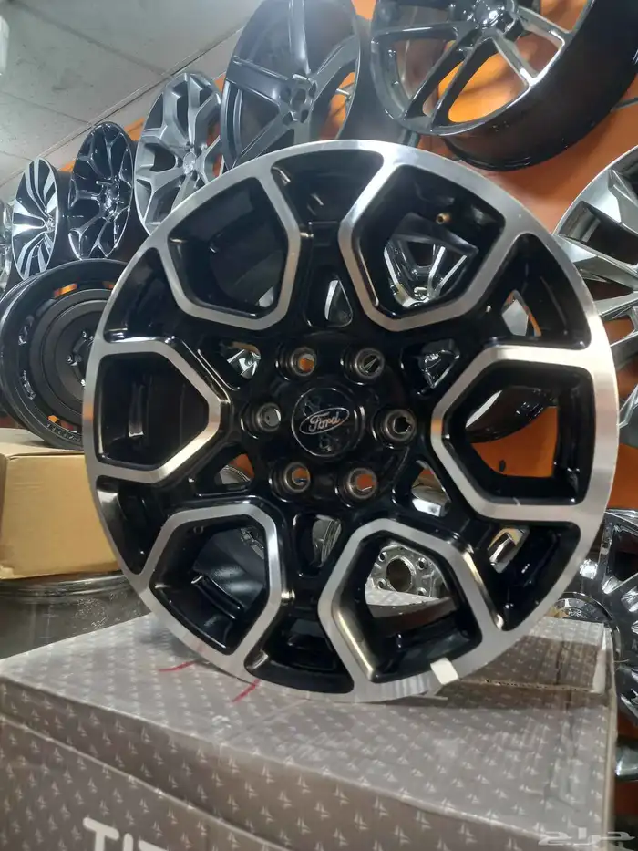 جنوط فورد F150 مقاس 18 اصلي وكاله موديل 2023 1