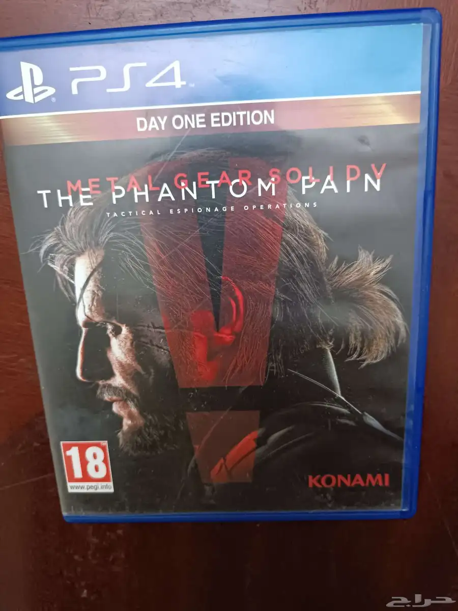 شريط سوني فور فانتور بين the fantom pain نسخه نضيفه جدا 0
