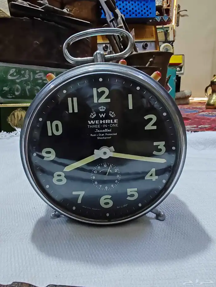 3 قطع تراثية.. محماس.. مدق حديد.. ساعة خراشة ألمانية 2