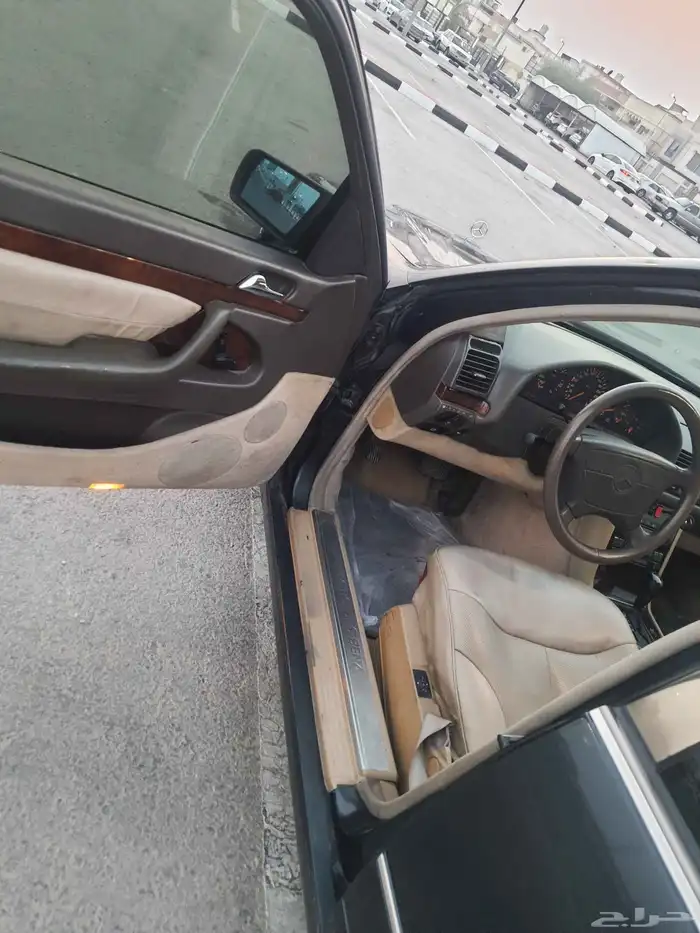 مرسيدس شبح جفالي بحاله ممتازة s320 1997 15