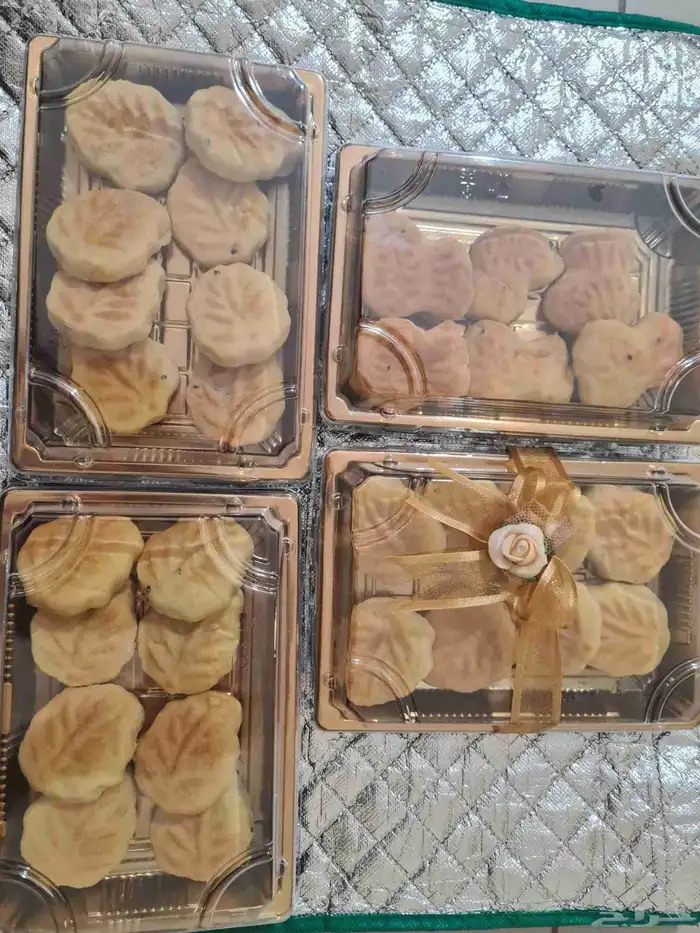 معمول بالتمر والحبة السوداء 1