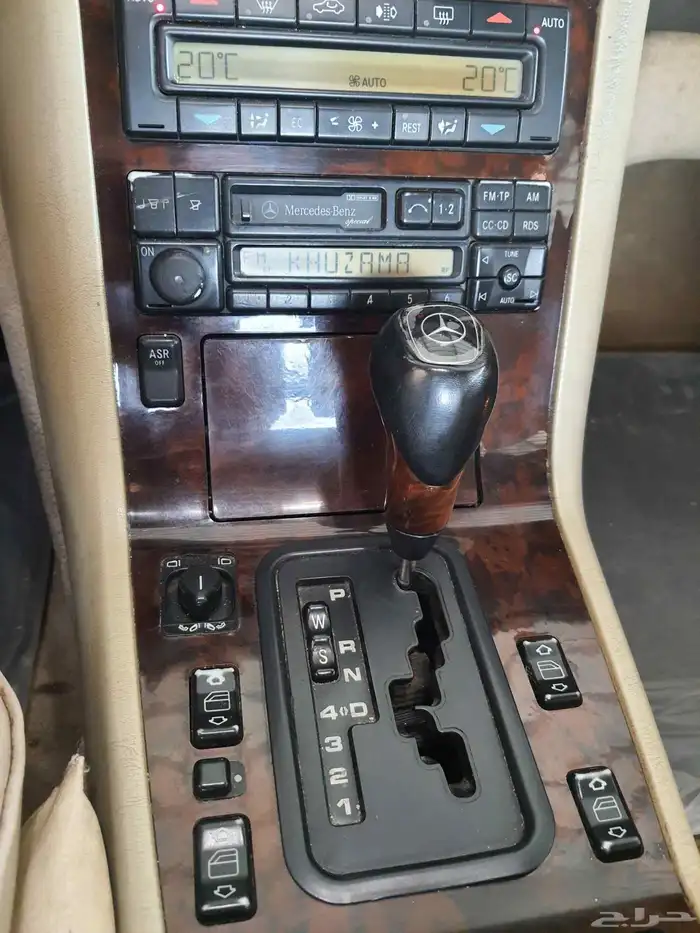 مرسيدس شبح جفالي بحاله ممتازة s320 1997 26