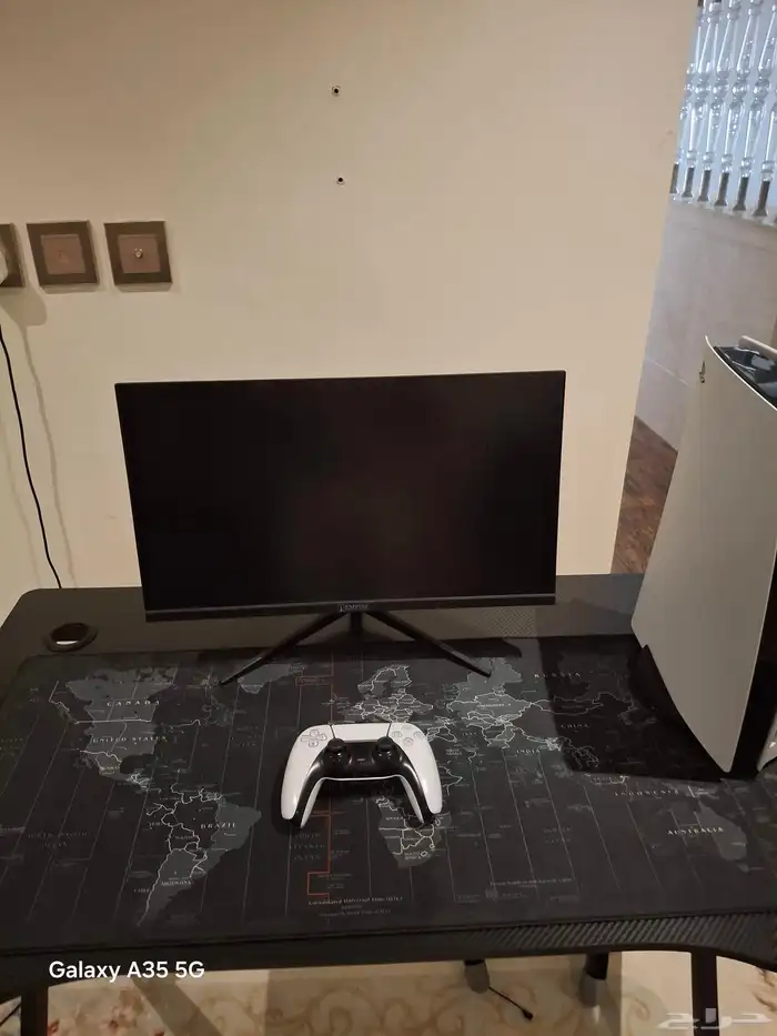 سوني5 مع يد وحده وطاولهK و شاشه 120 هرتز و ماوس باد ناعم 0