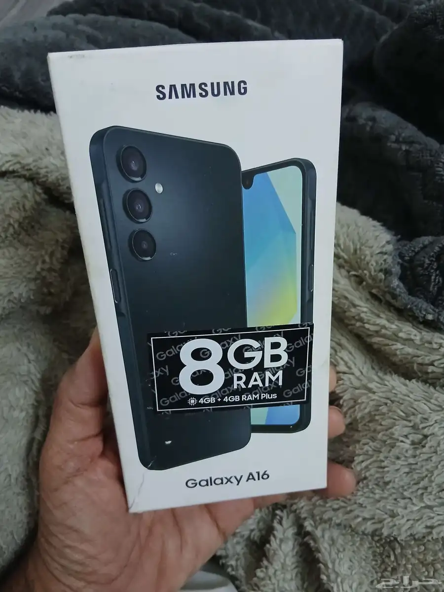 سامسونج A16 نظيف جدا 128 قيقا معه كرتونه 0