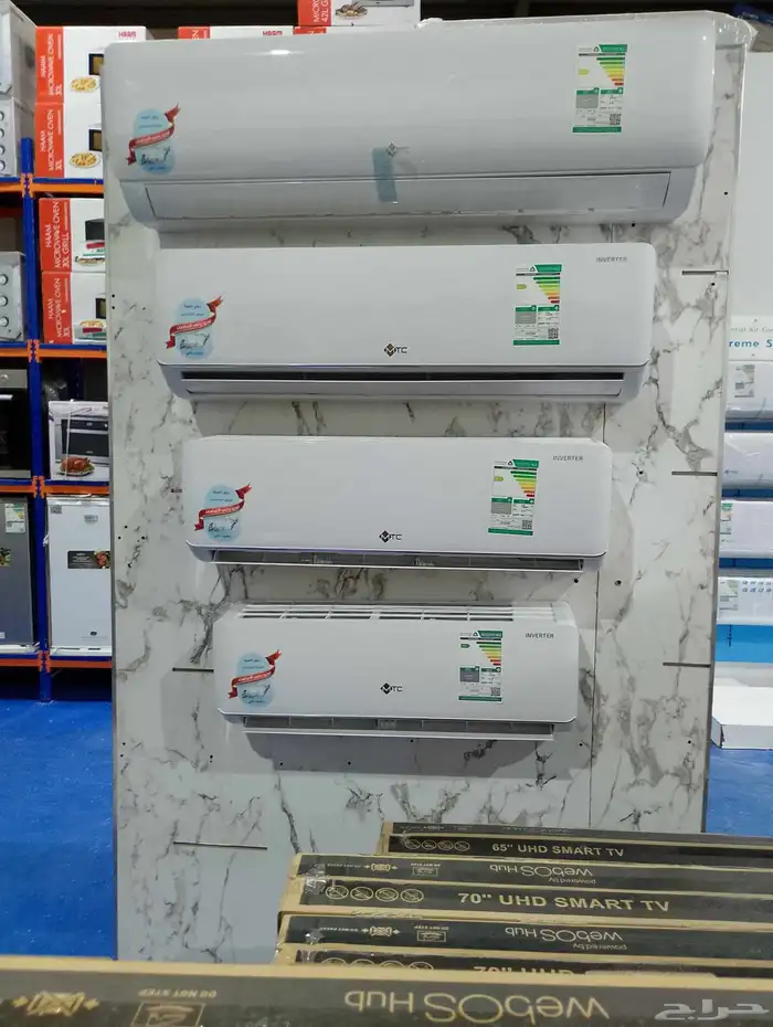 عروض مكيفات سبليت وشباك جديدة بالضمان 0