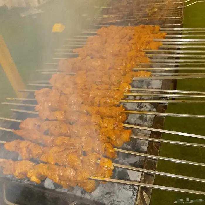 شيف ابو عبده الشامي للمشويات الخارجيه اطيب والز مشويات 5