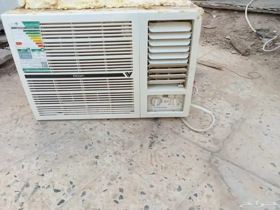 مكيف شباك طن نص ممتاز 0