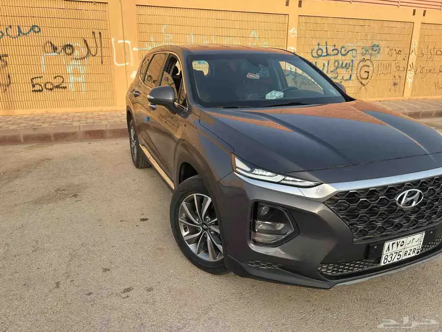 هيونداي سنتاافي 2020ديزل ممشى 116كم مالك اول شرط خالي الرش 1