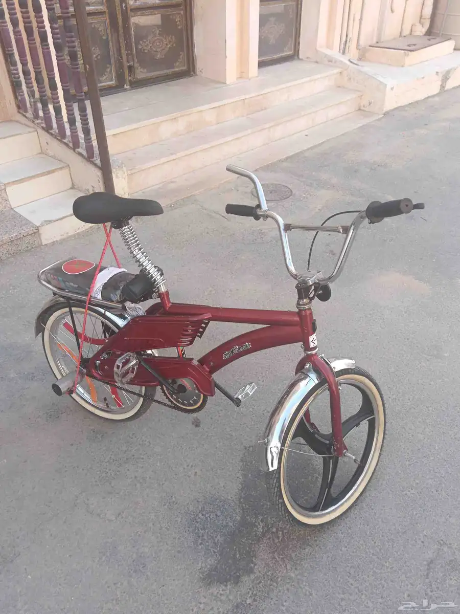 للبيع علا السوم سيكل رامبو عنابي الملحم لايشكو من شي 0