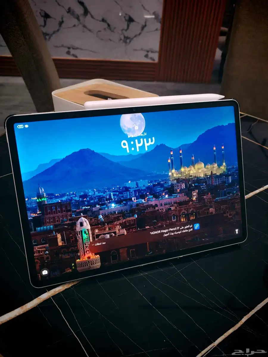 تابلت HONOR PAD V9 جديد استخدام يومين الرام 12 الذاكرة 256 0