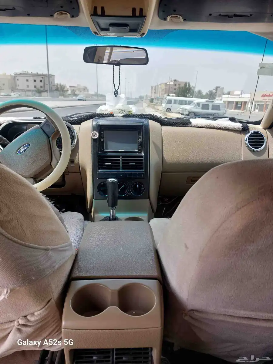 فورد اكسبلورر   ماكينة مجددة قبل سنتين   القير مبدل قبل سنة 7