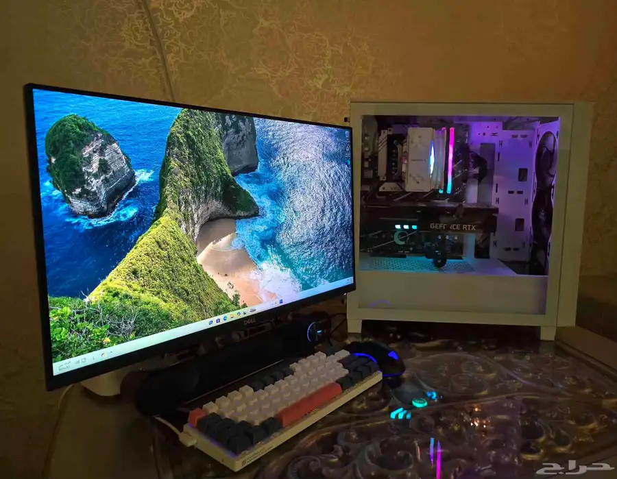 بي سي RTX 3090 مع شاشة وملحقات استخدام خفيف جدا index