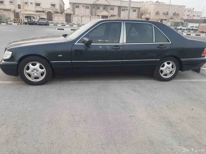 مرسيدس شبح جفالي بحاله ممتازة s320 1997 29