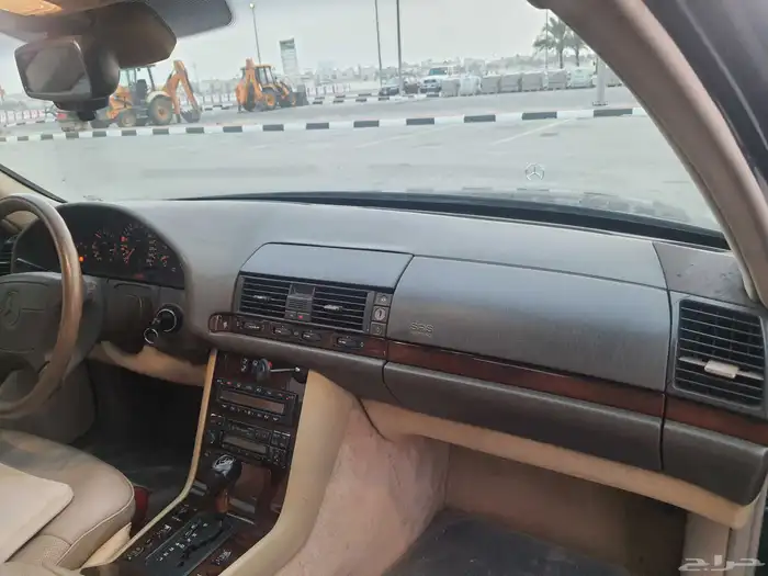 مرسيدس شبح جفالي بحاله ممتازة s320 1997 33