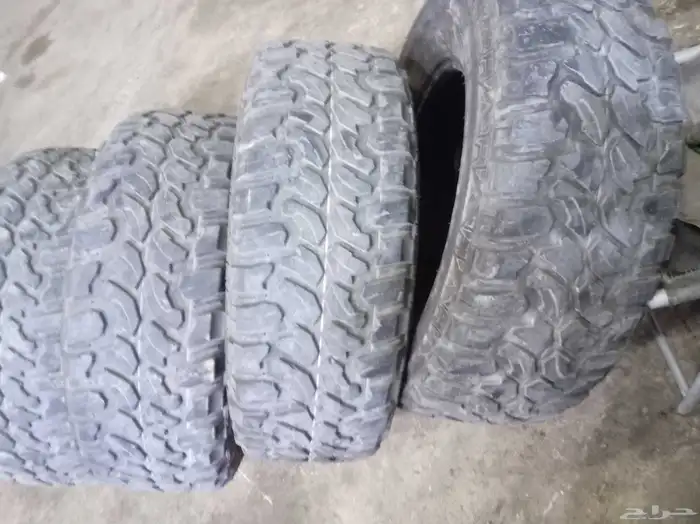 كفرات حجري مستخدم نظيف مقاس 17   70   285 2