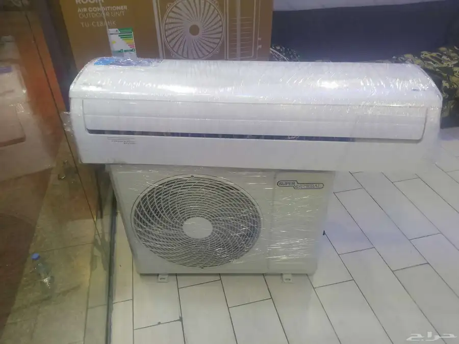مكيف جنرال اسبلت 24 صناعه تايلندي ومكيف سوبر جنرال اس 24 ا 4