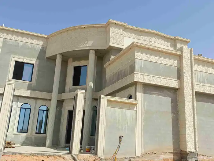 تركيب براويز وتطعيمات اسمنتيه خارجيه بجميع الاشكال والالوان 5