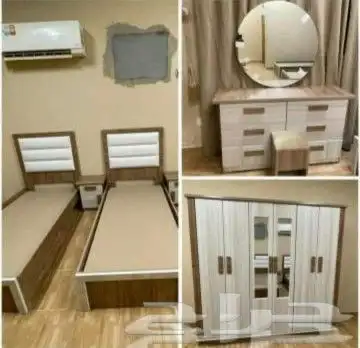 غرف نوم جديده جاهزه وطني شامل التوصيل والتركيب 8