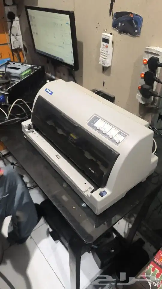 طابعة نقطية ابسون موديل 690 للفواتير 0
