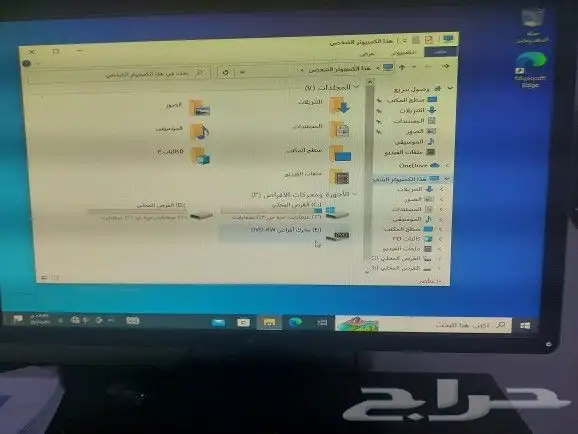 جهاز كمبيوتر مكتبي Dell Optiplex 7020 مع شاشة dell كبيرة index