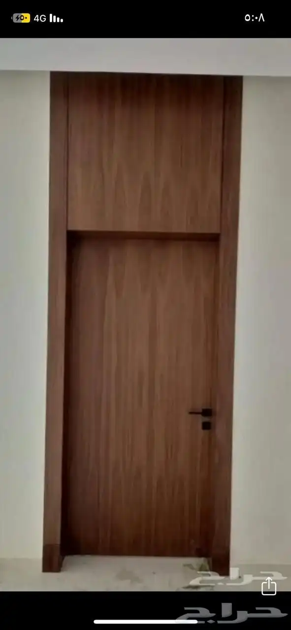 ابواب خشب جديد خشب سنديان جوز 1