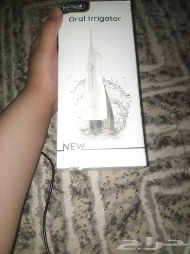 اله تنظيف اسنان كهربائي مومويل جديده بس المشكله مافي شاحن 1