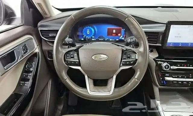 فورد اكسبلورر دبل 2021 6 سيلندر استيراد من كوريا - العصيمي 8