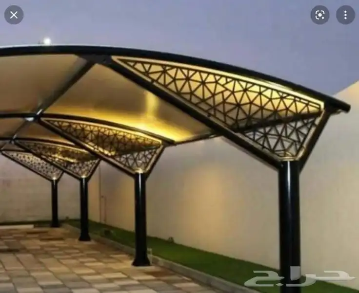 مظلات ليزر نص داره 1