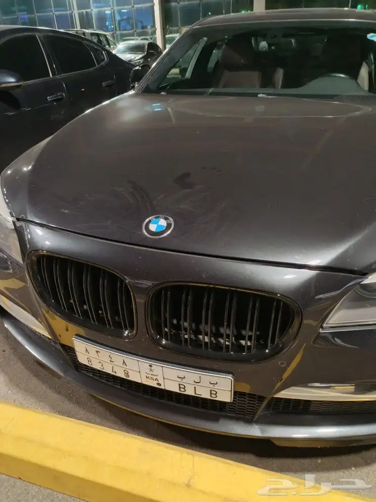 محوله2015 BMW2012 بدي شد بلد فل كامل 740 فتحه سقف شاشه وخ 4
