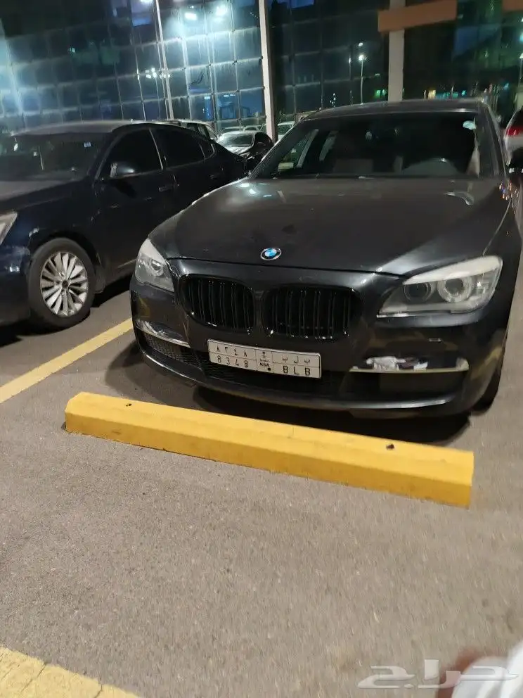 محوله2015 BMW2012 بدي شد بلد فل كامل 740 فتحه سقف شاشه وخ 3