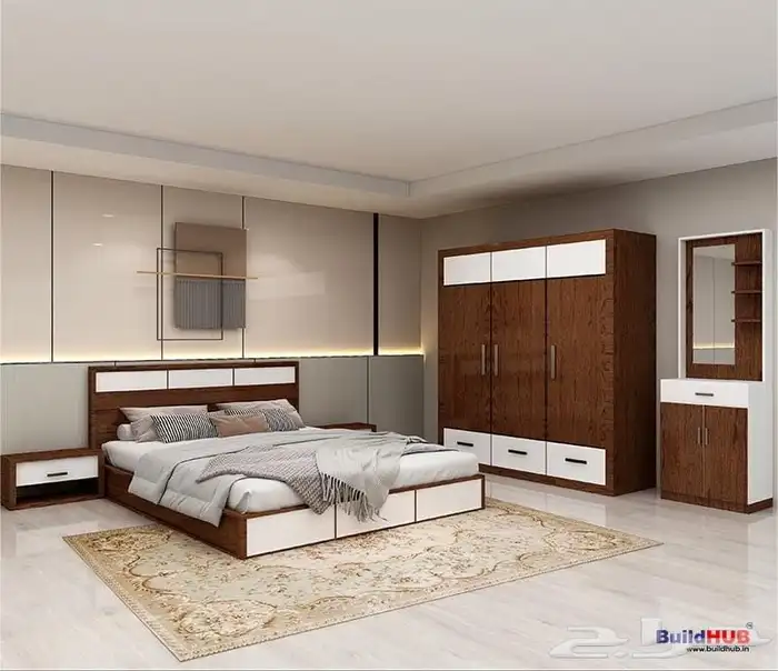 ابواب خشب جديد خشب سنديان جوز 7