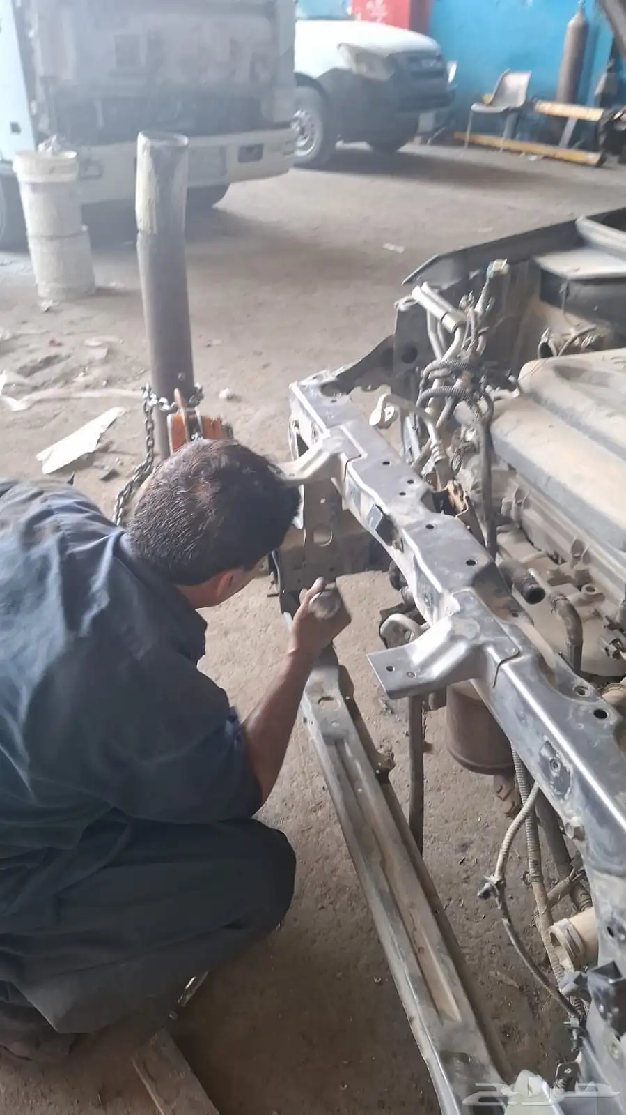 للبيع شفرليت جروف مصدوم تحت الاصلاح 3