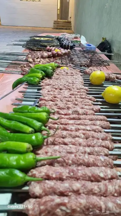مشويات خارجية كباب أوصال عرايس أوصال شيش طاووق كباب دجاج 4