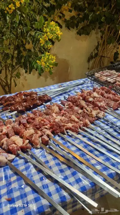 مشويات خارجية كباب أوصال عرايس أوصال شيش طاووق كباب دجاج 5