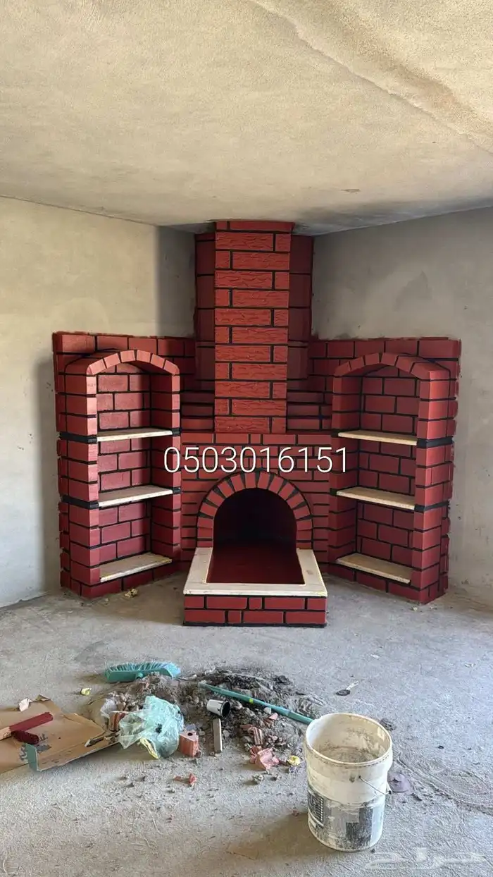 مشبات بجميع انواعها طوب رخام جبس حجريات محانذ أفران 8