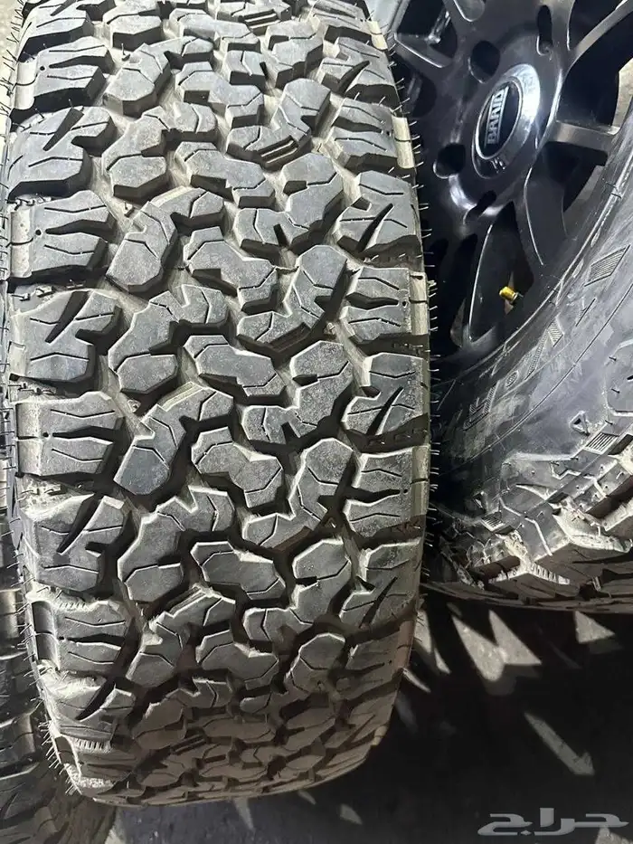 جنوط برايد 5مسمار معا كفرات نص حجري فيرتش مقاس275 70 17 7