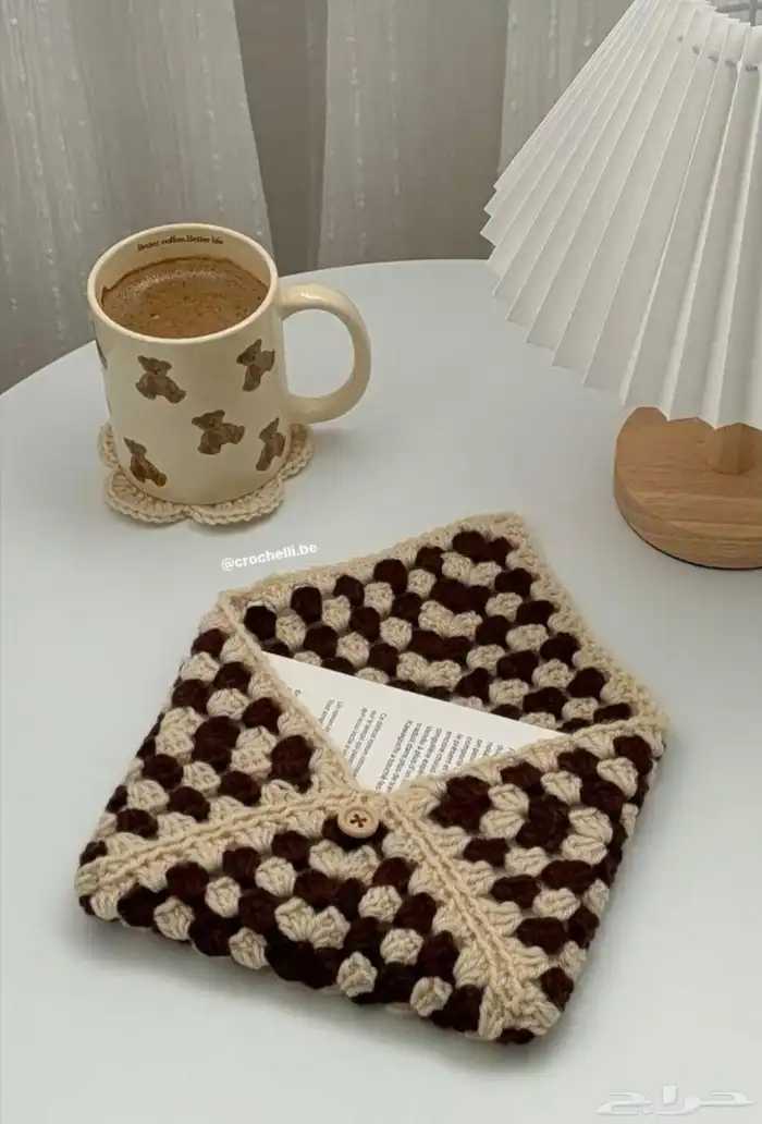 عمل كروشيه باقات 1