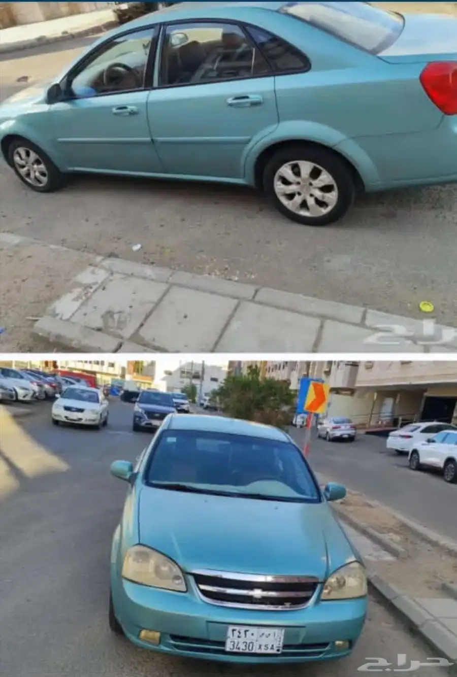 شيفروليه اوبترا موديل  2007 قير عادي بحاله ممتازه فحص منتهي 1