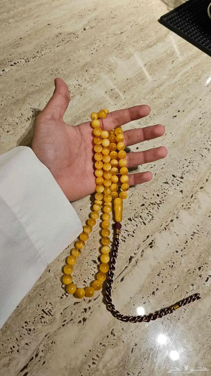 مسباح كهرمان منوصف ماخذ لون 2