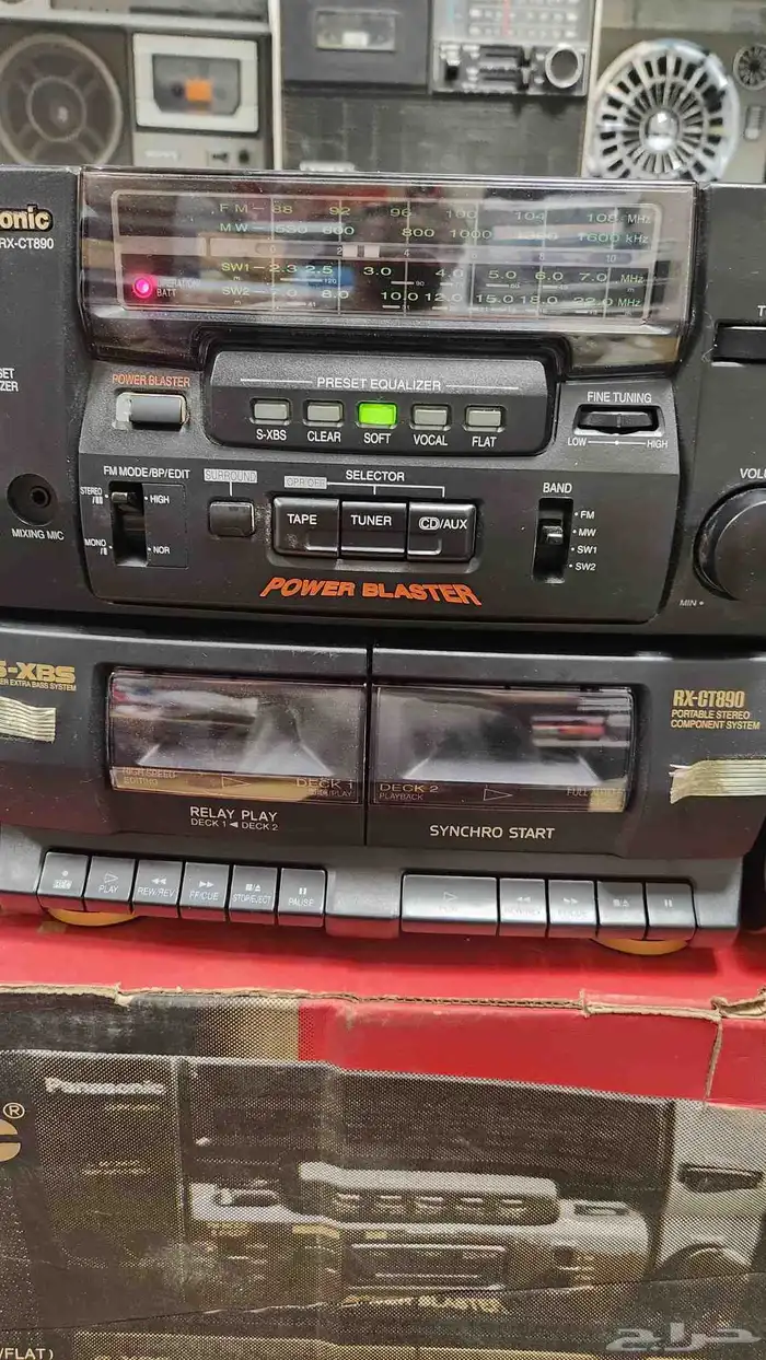 مسجل استريو باناسونيك جديد 1