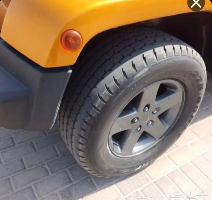 للبيع كفرات 275 65 17 2