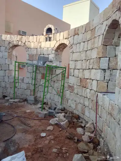 مقاول جميع اعمال التراث والحجر وترميم البيوت القديمة 4