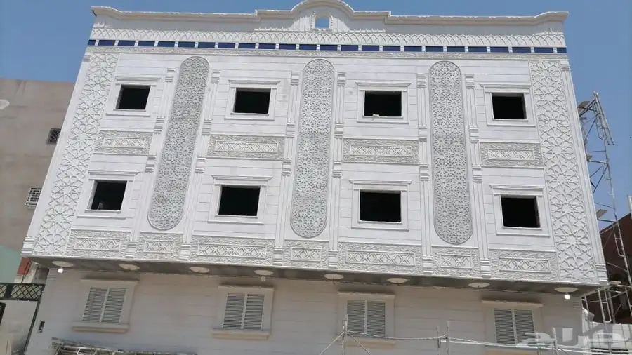 لياسه ملونه وديكورات خارجية شبيه الحجر 8