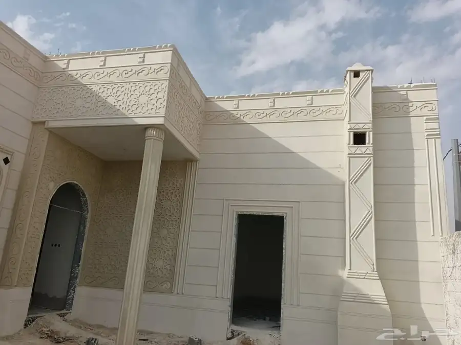 لياسه ملونه وديكورات خارجية شبيه الحجر 3
