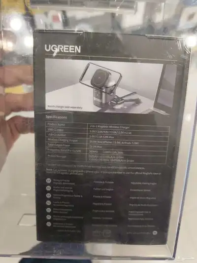 يوقرين محطة شحن لاسلكي ugreen wireless charging station 1