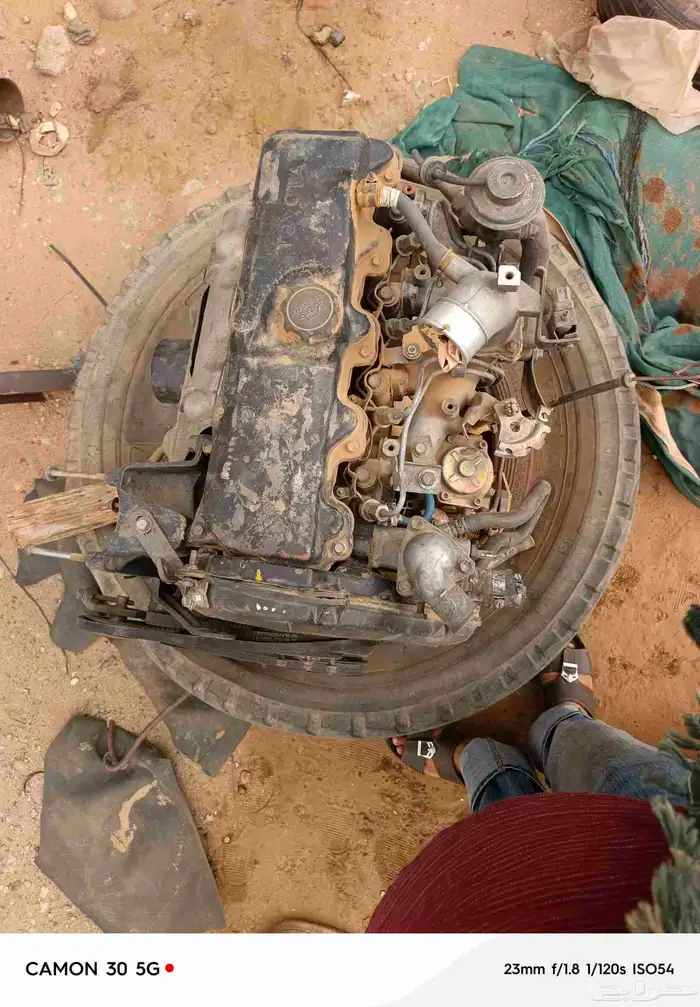 مكينة ديزل 2L تويوتا نظيف و شغال الشرط 0