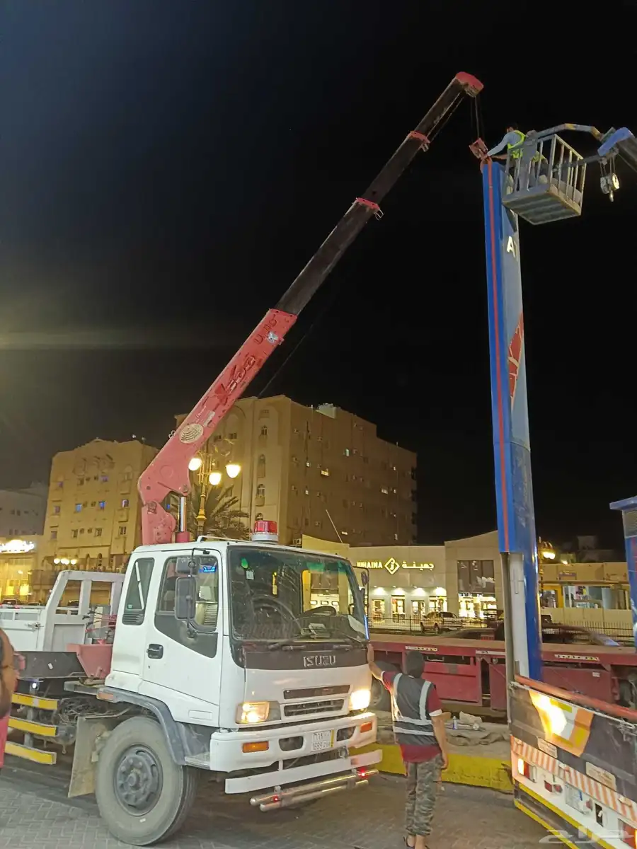 كرين ونش للايجار اليومي وشهري 8 جديد اصفار و 5 ططن 2
