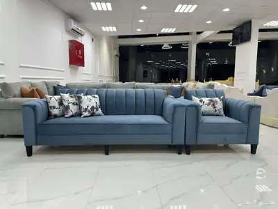 طقم كنب 11 شخص ثلاث قطع ثلاثية وقطعتين مفرد يغطي مساحة 4 5 1